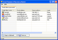 Email Password Recovery Master
