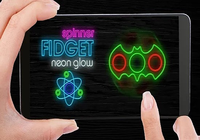  Fidget spinner néon lueur Android