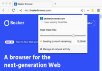 Beaker Browser Linux