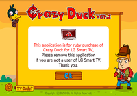 CrazyDuck for LGSamrtTV