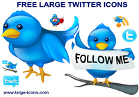 Free Large Twitter Icons
