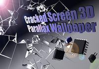 Cracked Screen 3D Parallax HD