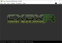 Cxbx Xbox Emulator