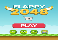 Flappy 2048 - Endless Combat