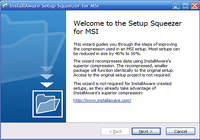 InstallAware Setup Squeezer for MSI
