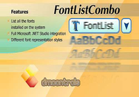 FontListCombo .NET control