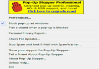 Pop-up Stopper