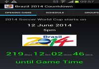 Brazil 2014 Countdown Android