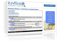 White Pages Reverse