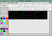 EDASCII - Editeur d'art ASCII