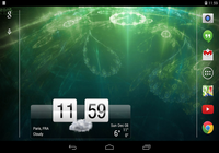 Sense Flip Clock & Weather Android