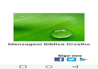 Mensagem Bíblica Orvalho