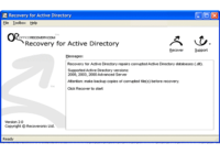 Recovery for ActiveDirectory