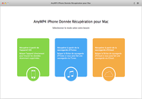 AnyMP4 iPhone Donnée Récupération pour Mac