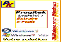 Progitek Extraire e-Mails