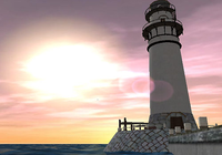 Lighthouse 3D screensaver