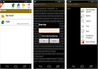 CryptRoll Secure Notepad Android