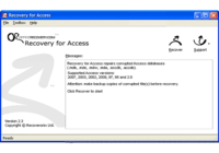 Recovery for Access