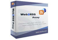 Web2RSS Proxy