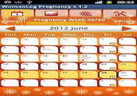 Calendrier WomanLog Pregnancy