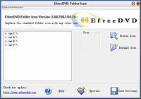 EfreeDVD Folder Icon