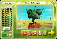 Rango Coloring Game