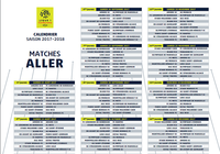 Calendrier officiel Ligue 1 2017-2018