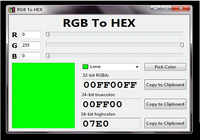 RGB To HEX