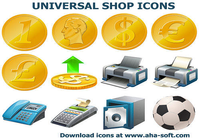 Universal Shop Icons