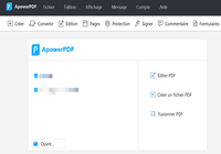 ApowerPDF  - éditeur PDF puissant sur Windows
