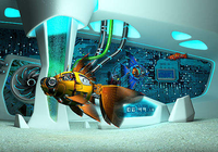 Cyberfish 3D Screensaver