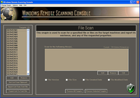 Windows Remote Scanning Console