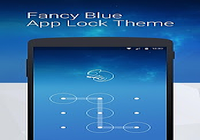 Fancy Blue: App Lock Theme