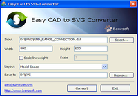 Easy CAD to SVG Converter