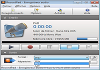 RecordPad - Enregistreur audio pour Mac