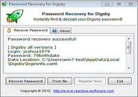 Password Recovery for Digsby