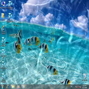 watery desktop 3d
