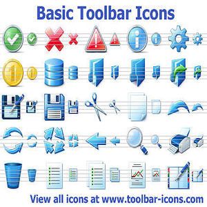 Télécharger Basic Toolbar Icons pour Windows | Demo
