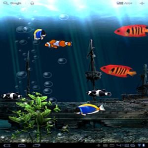 Télécharger Fond Décran Aquarium Animé 335 Android