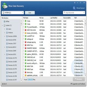 Wise Data Recovery 6.1.4.496 for windows download free