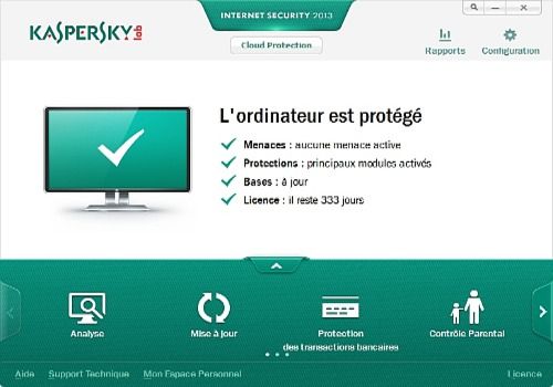 Télécharger Kaspersky Internet Security 2013 2013 pour Windows  Shareware