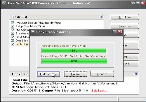 wma to mp3 converter win7