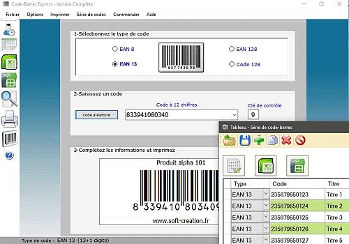 Download Code Barres Express V204 For Windows Shareware