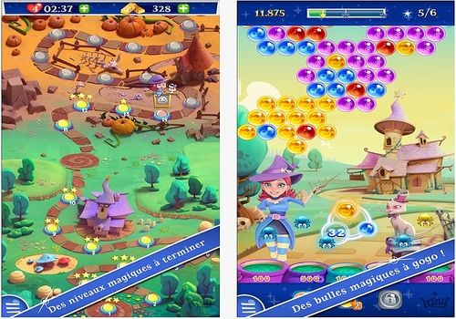 GIOCO BUBBLE WITCH SAGA SCARICARE