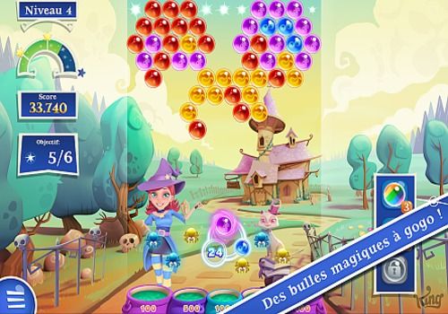 what levels in bubble witch saga 3 have spider webs