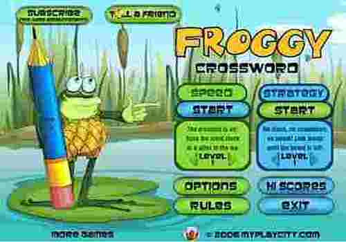 T l charger Froggy Crossword Pour Windows Freeware