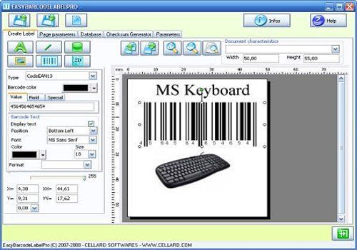 Télécharger Easybarcodelabelpro Pour Windows Shareware