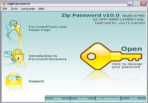 peazip remove password