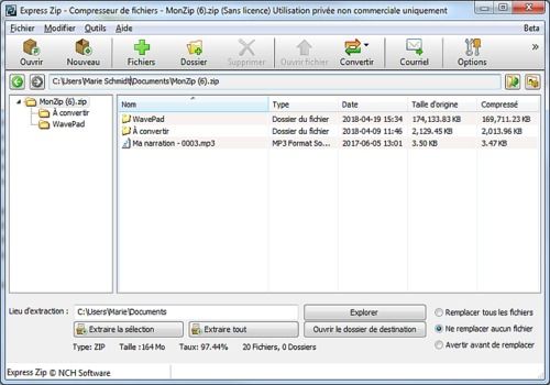 express zip file compression pro version free