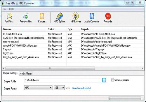 m4a mp3 file converter free download